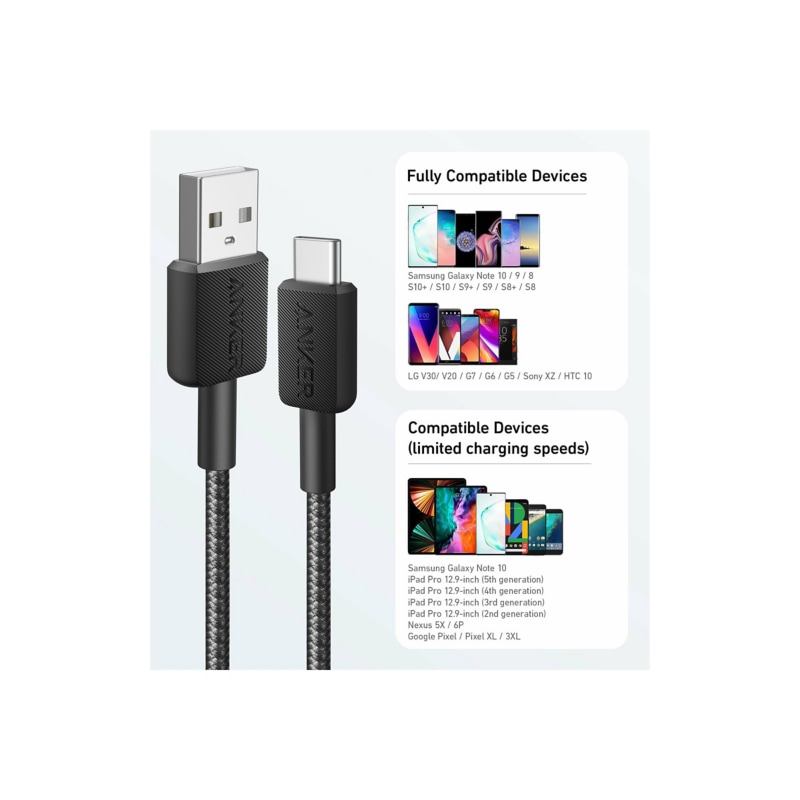 Anker PowerLine III USB-A to USB-C 1.8m