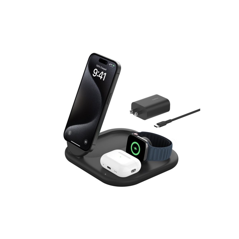 Belkin BoostCharge Pro 3-in-1 Wireless Charger with MagSafe