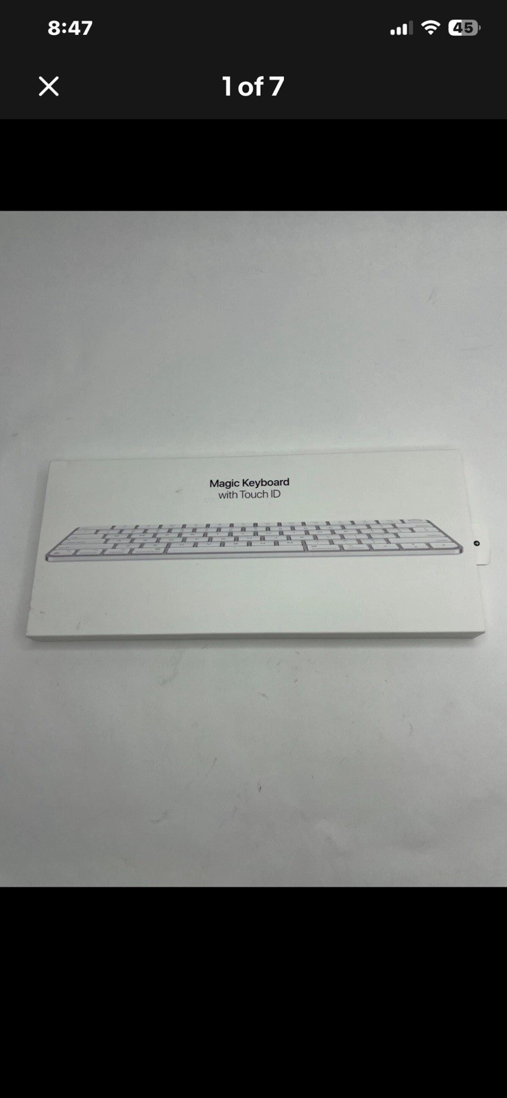Apple Magic Keyboard with Touch ID