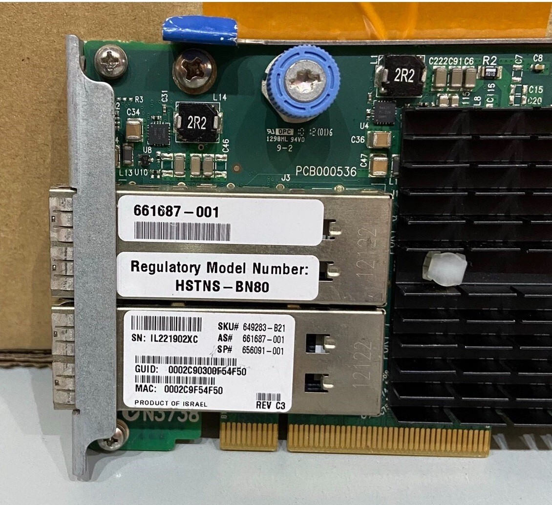 HPE 544+FLR-QSFP 10/40GbE FlexibleLOM Adapter