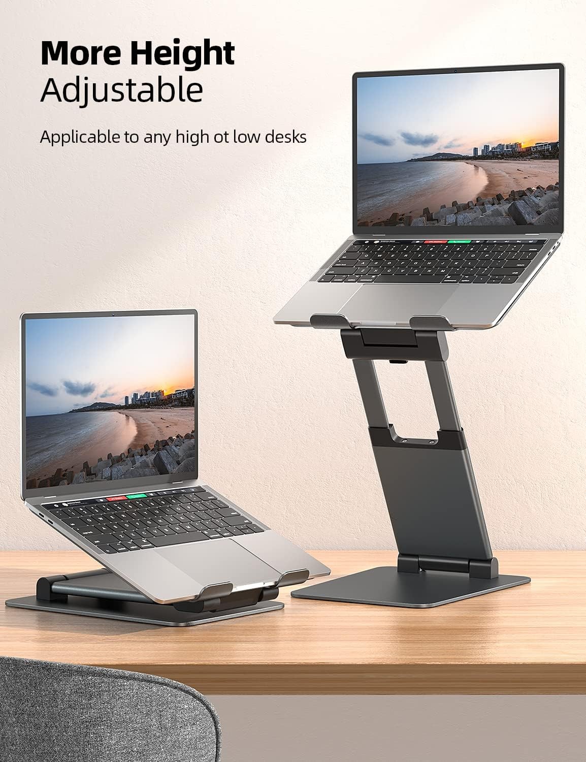 Nulaxy Adjustable Laptop Stand (Aluminum)
