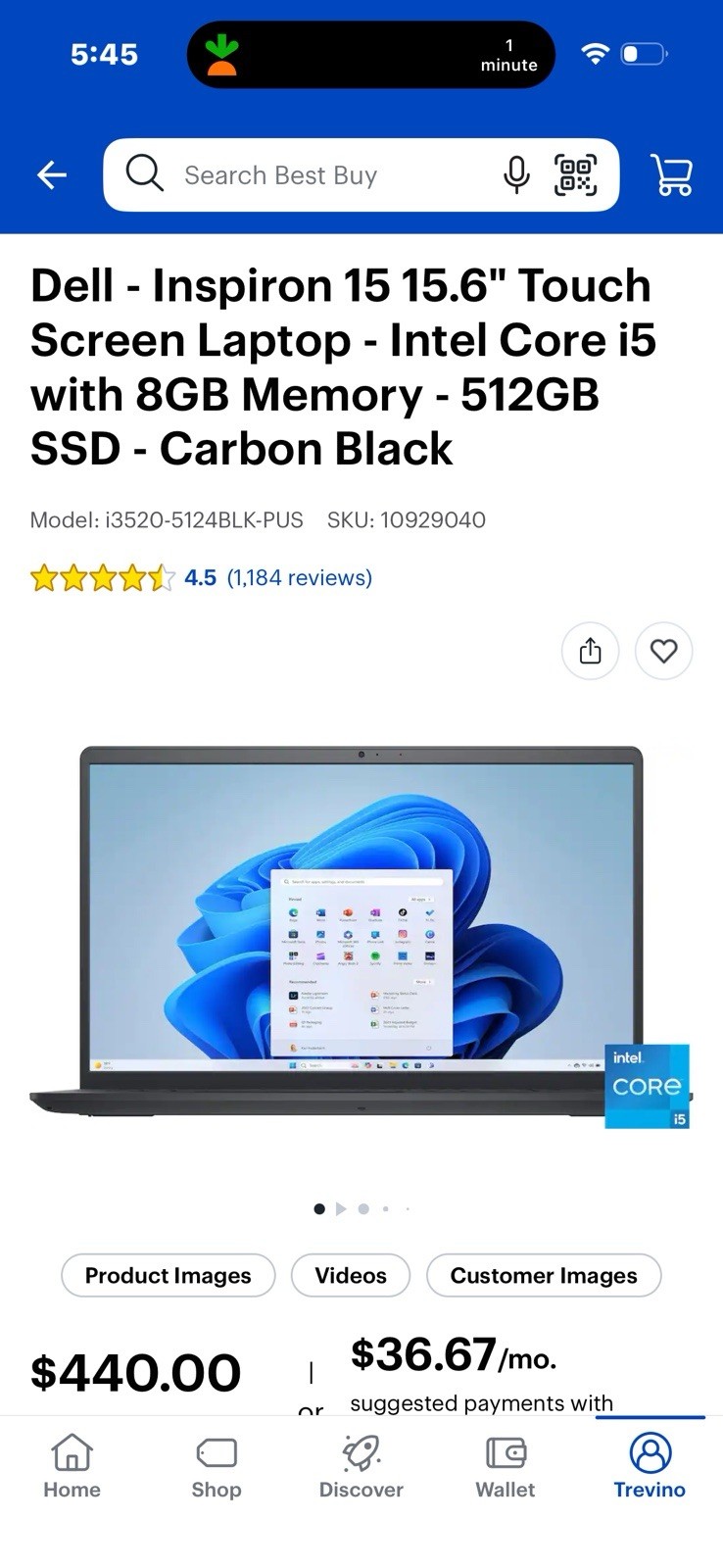 Dell Inspiron 15 3520