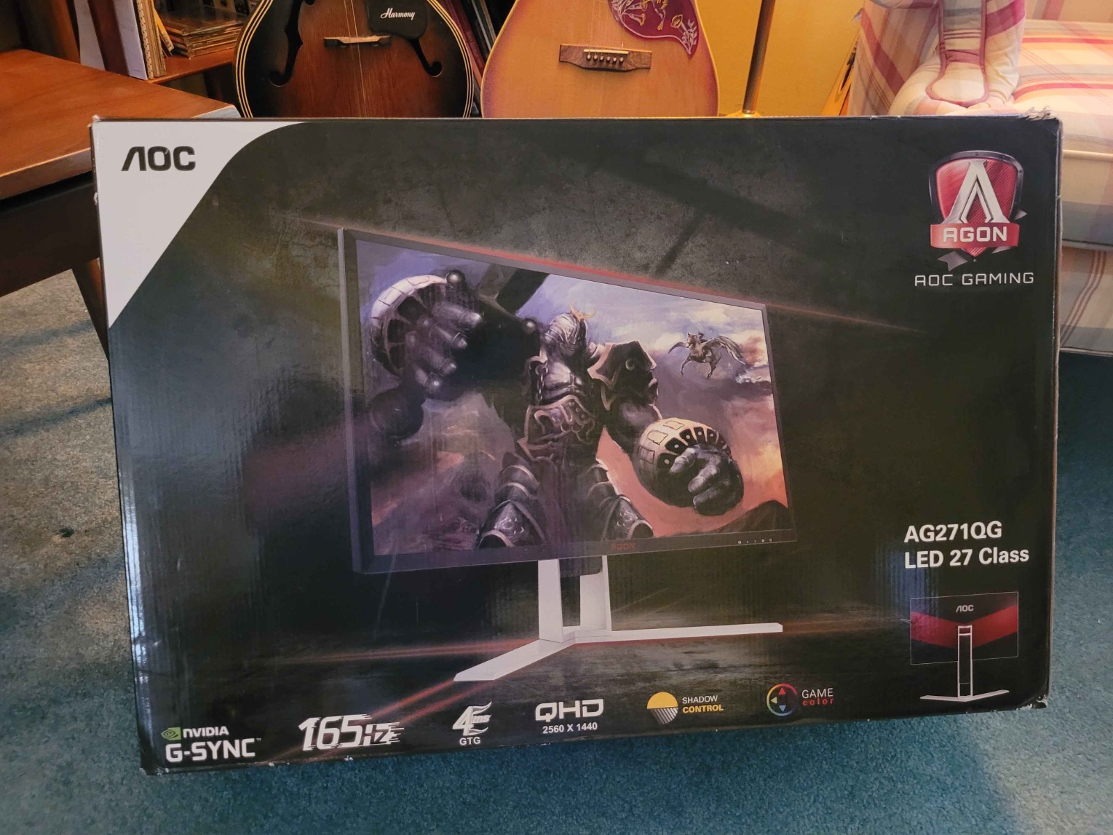 AOC AGON AG275QXN 27″ QHD 165Hz