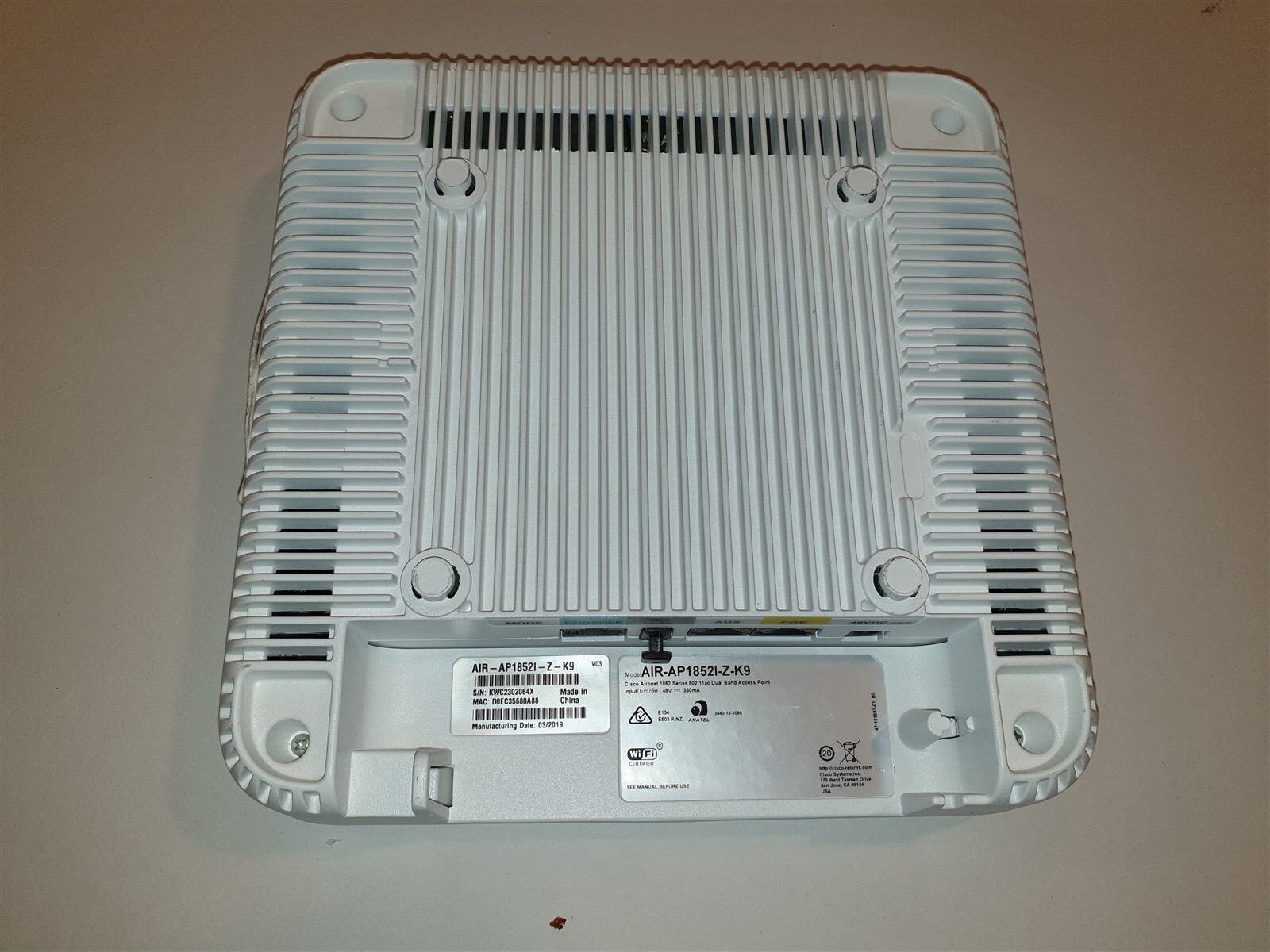 Cisco Aironet AIR-AP1852I Access Point