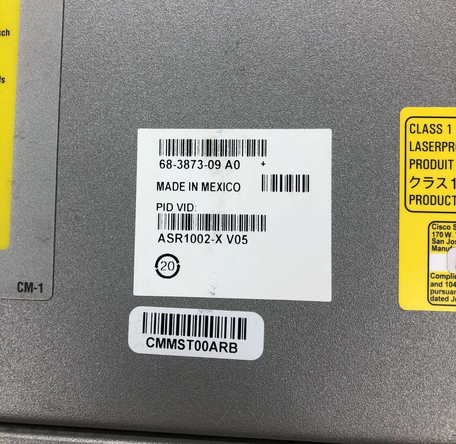 Cisco ASR 1002-X Aggregation Router