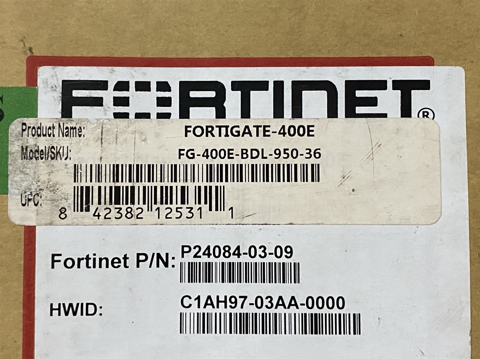 Fortinet FortiGate 400E Firewall