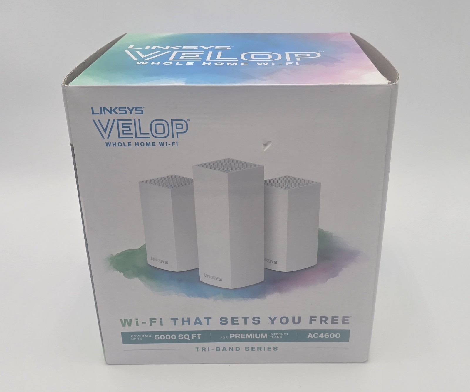 Linksys Velop MX5503 AX5400 WiFi 6 Mesh System (3-Pack)