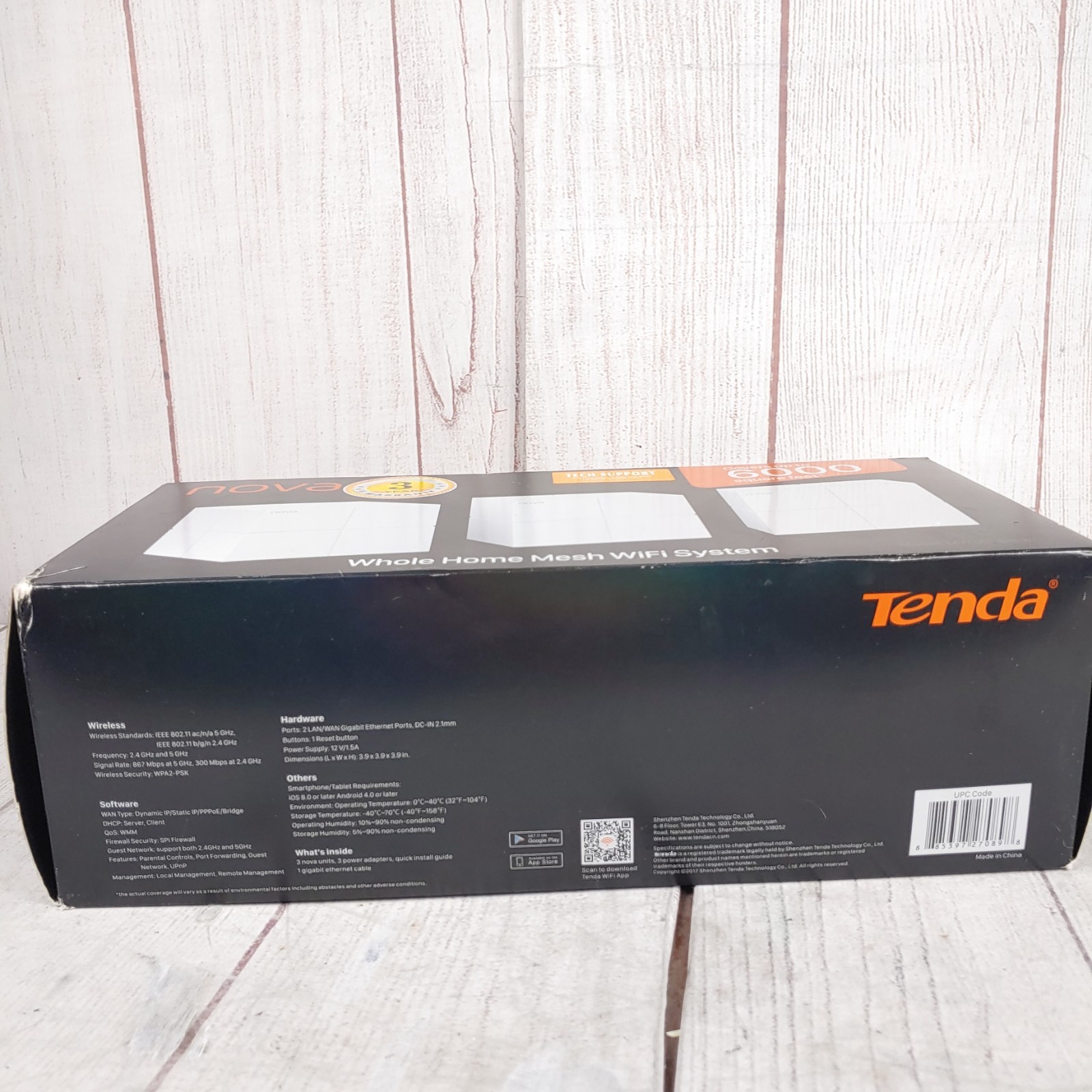 Tenda Nova MW5 Mesh WiFi System (3-Pack)