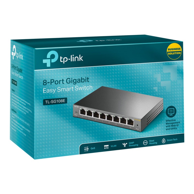 TP-Link TL-SG108 8-Port Gigabit Desktop Switch