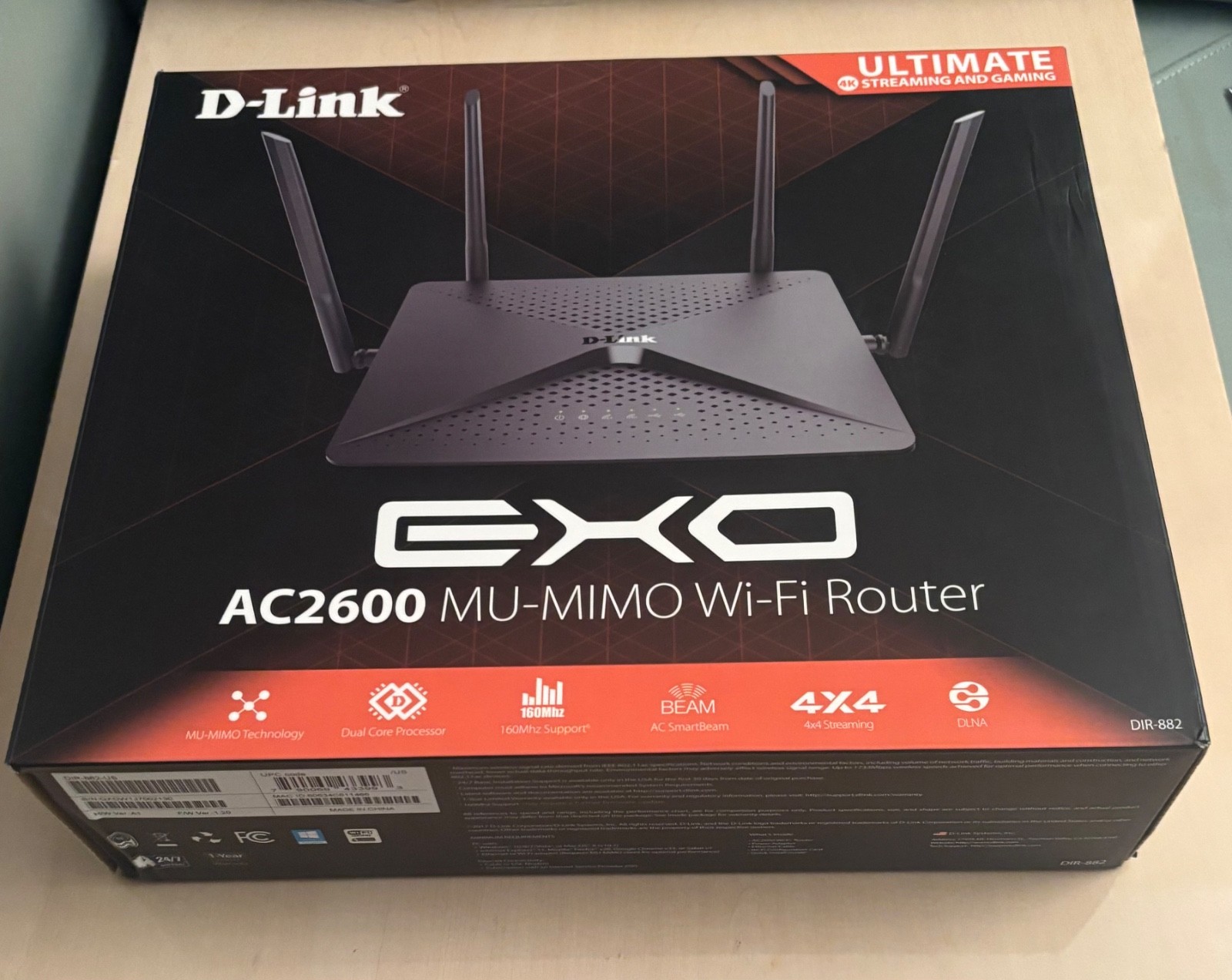 D-Link DIR-X3260 AX3200 WiFi 6 Dual-Band Router
