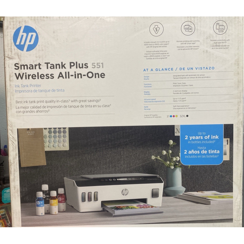 HP Smart Tank 530 All-in-One Ink Tank Printer