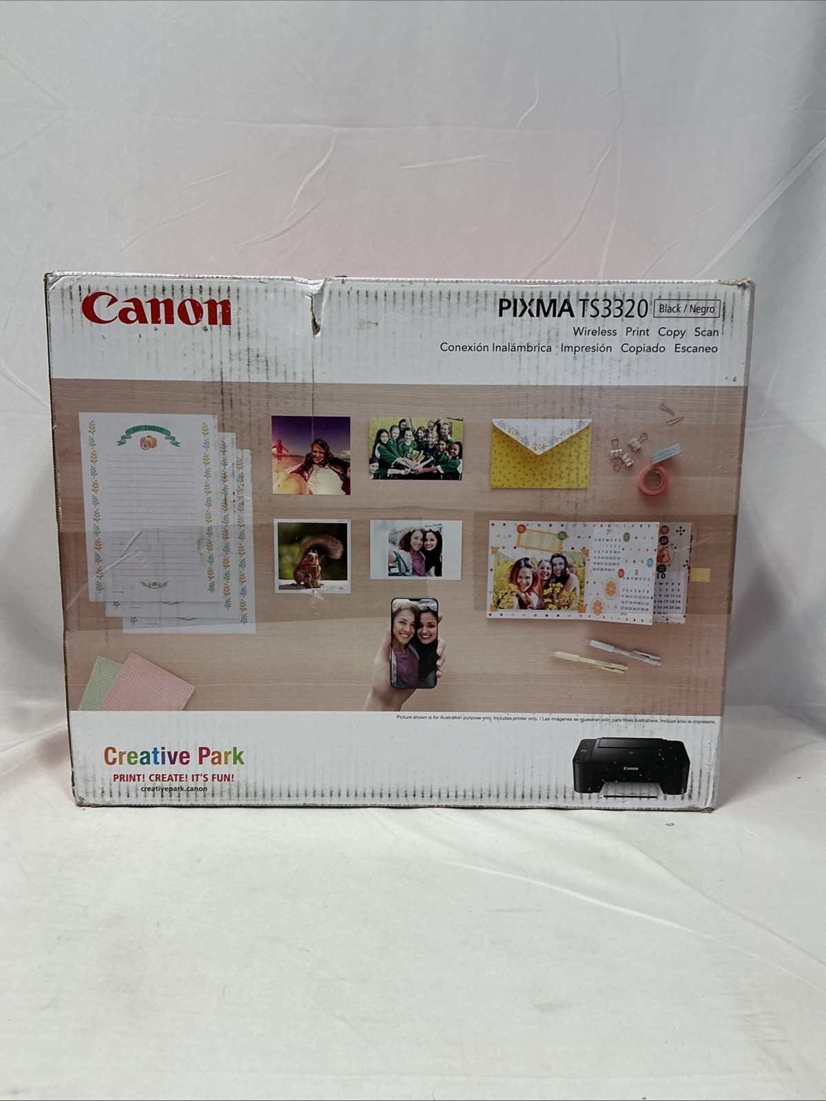 Canon PIXMA TS3440 All-in-One Inkjet Printer