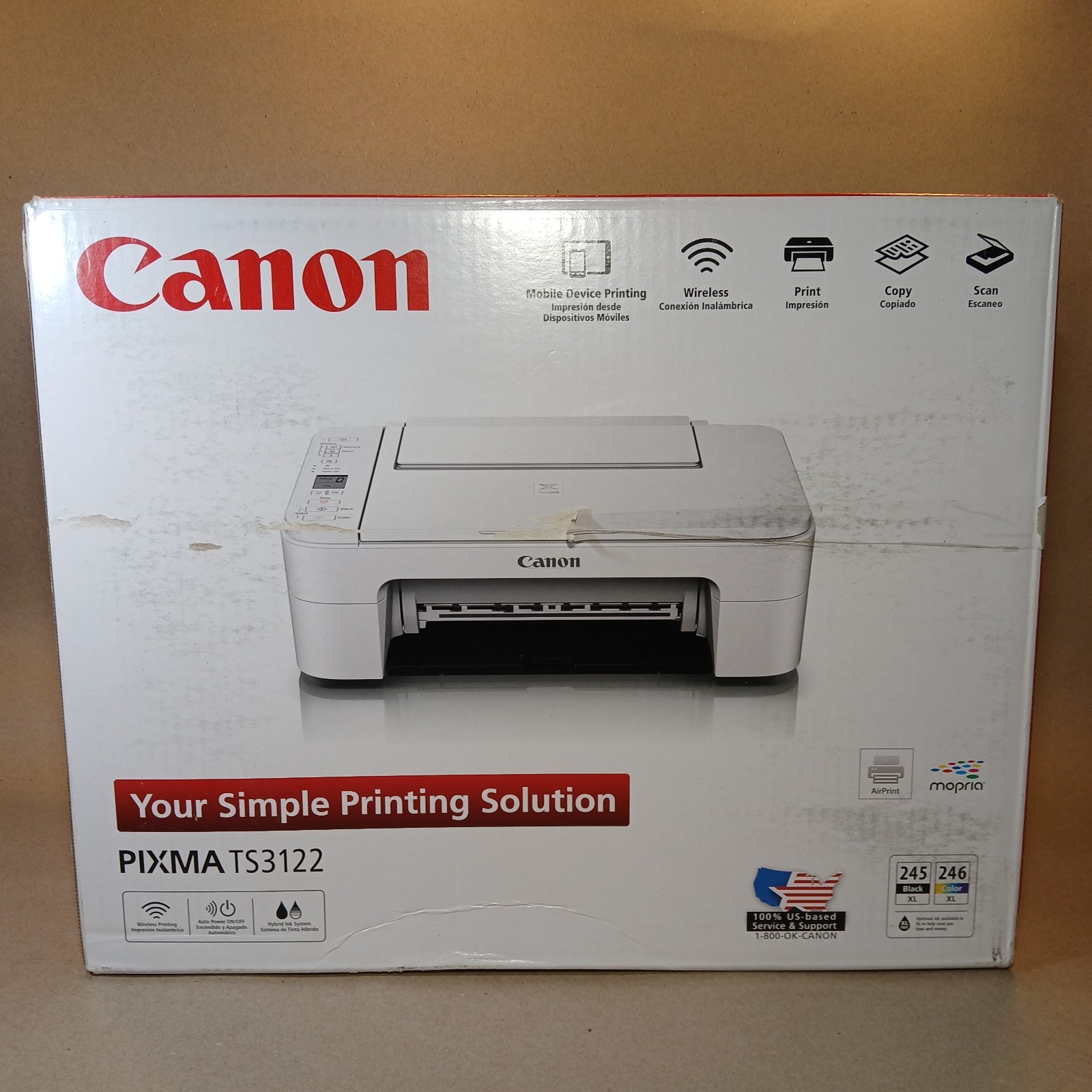 Canon PIXMA TS3440 All-in-One Inkjet Printer