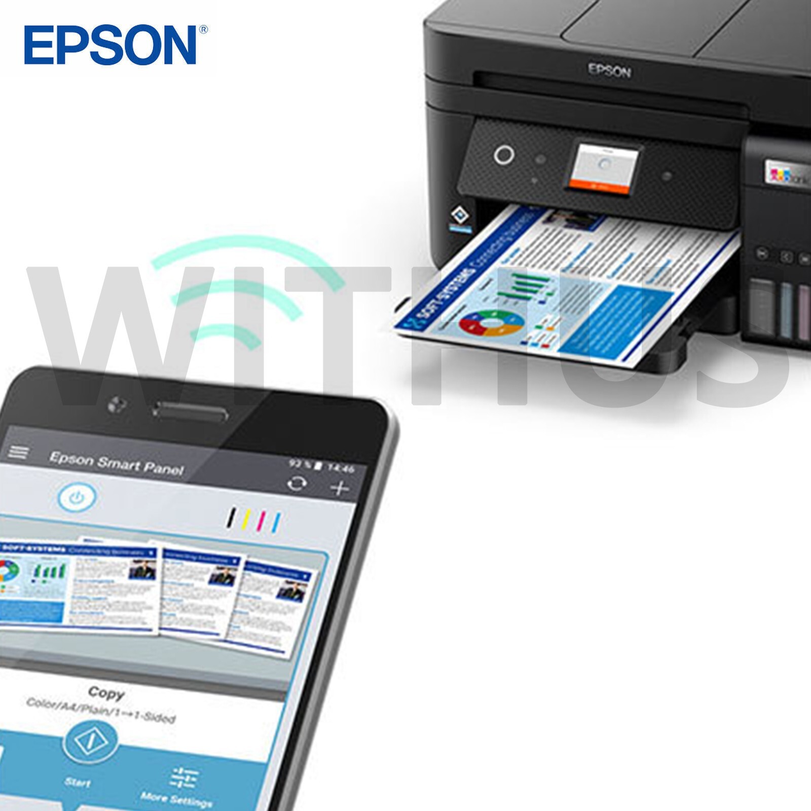 Epson EcoTank L6290 4-in-1 Office Ink Tank Printer with ADF