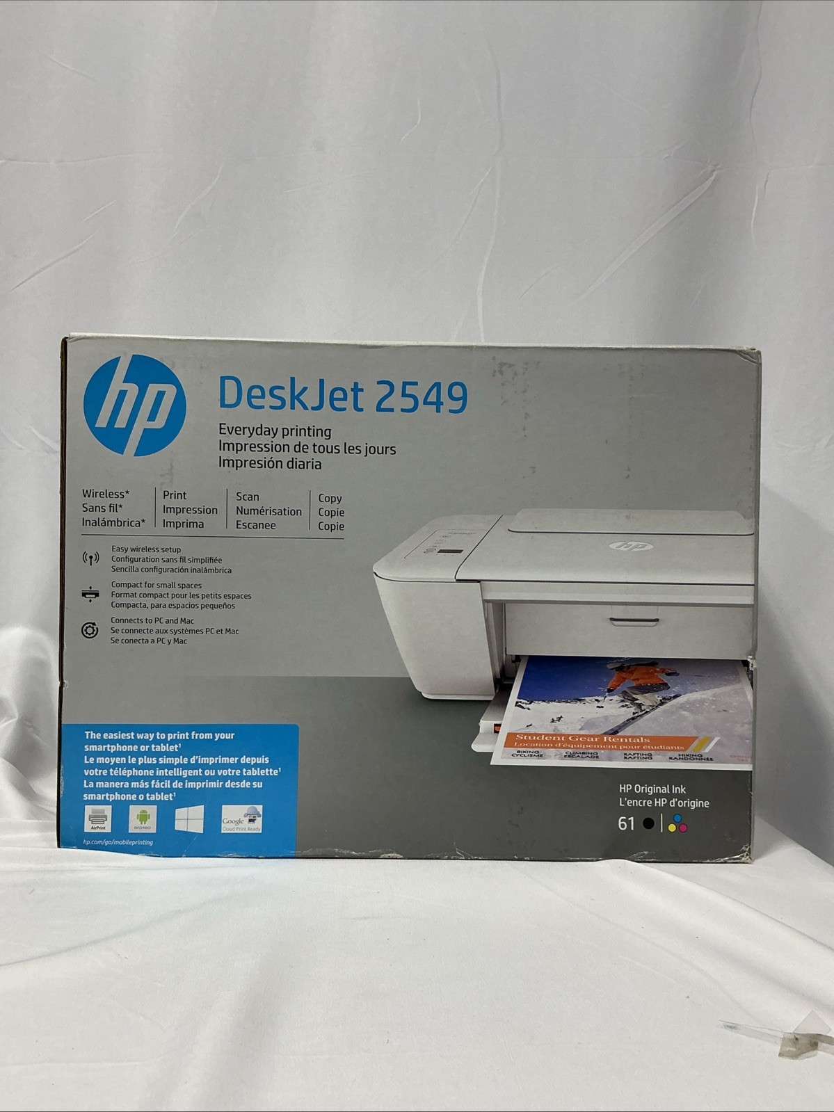 HP DeskJet 2720e All-in-One Inkjet Printer