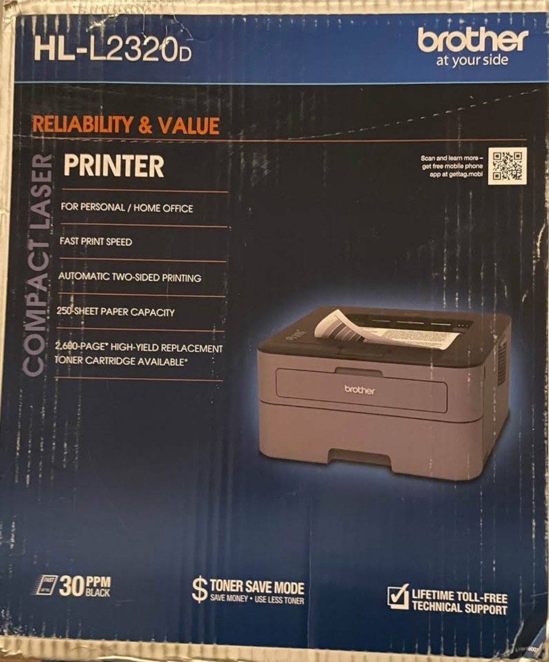 Brother HL-L2460DW Mono Laser Printer