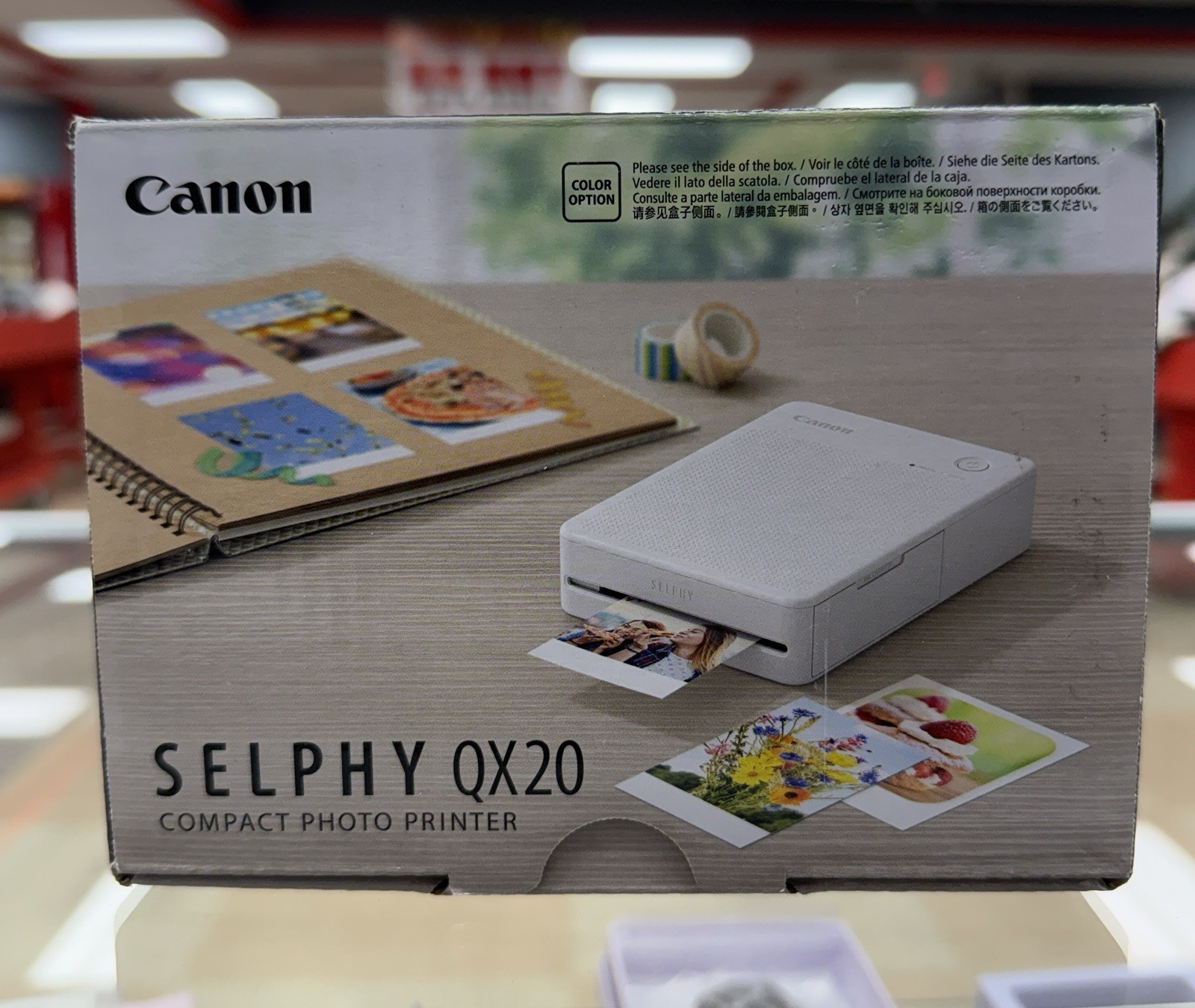 Canon SELPHY QX20 Portable Square Photo Printer