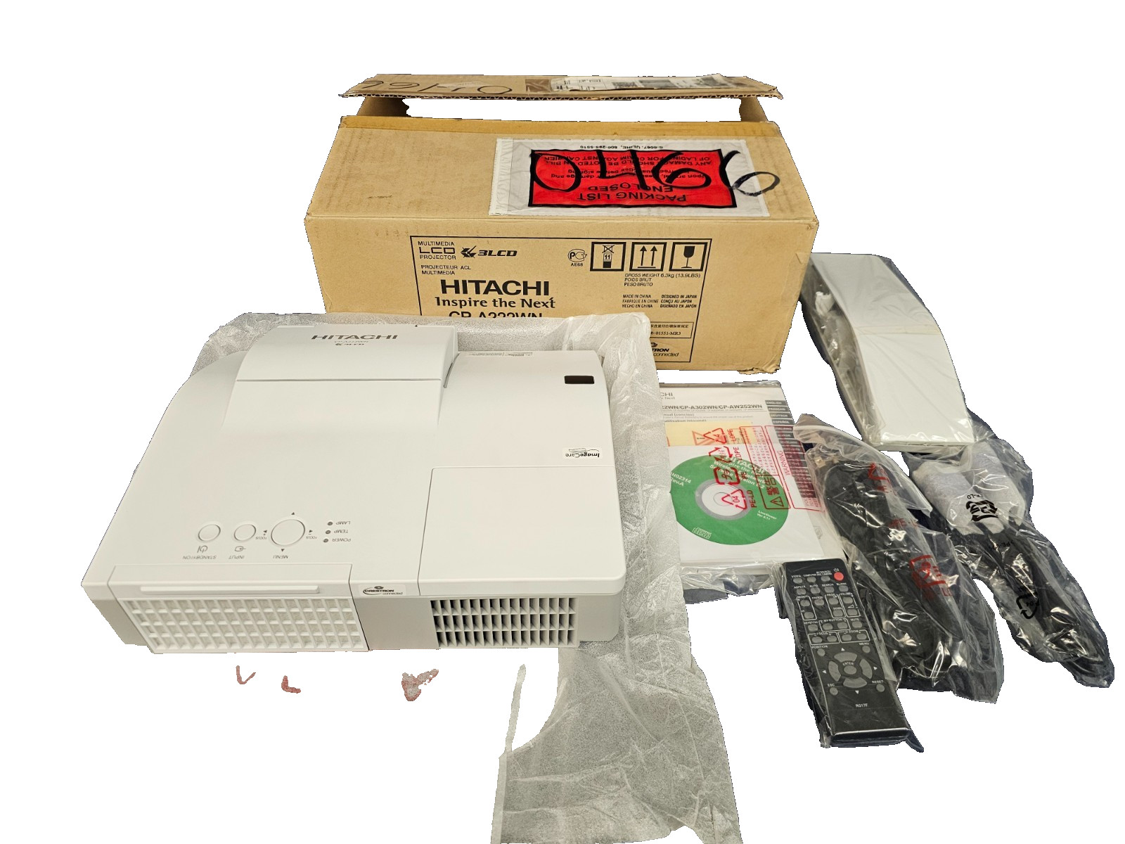 Hitachi CP-AW3019WN Ultra-Short Throw WXGA Projector