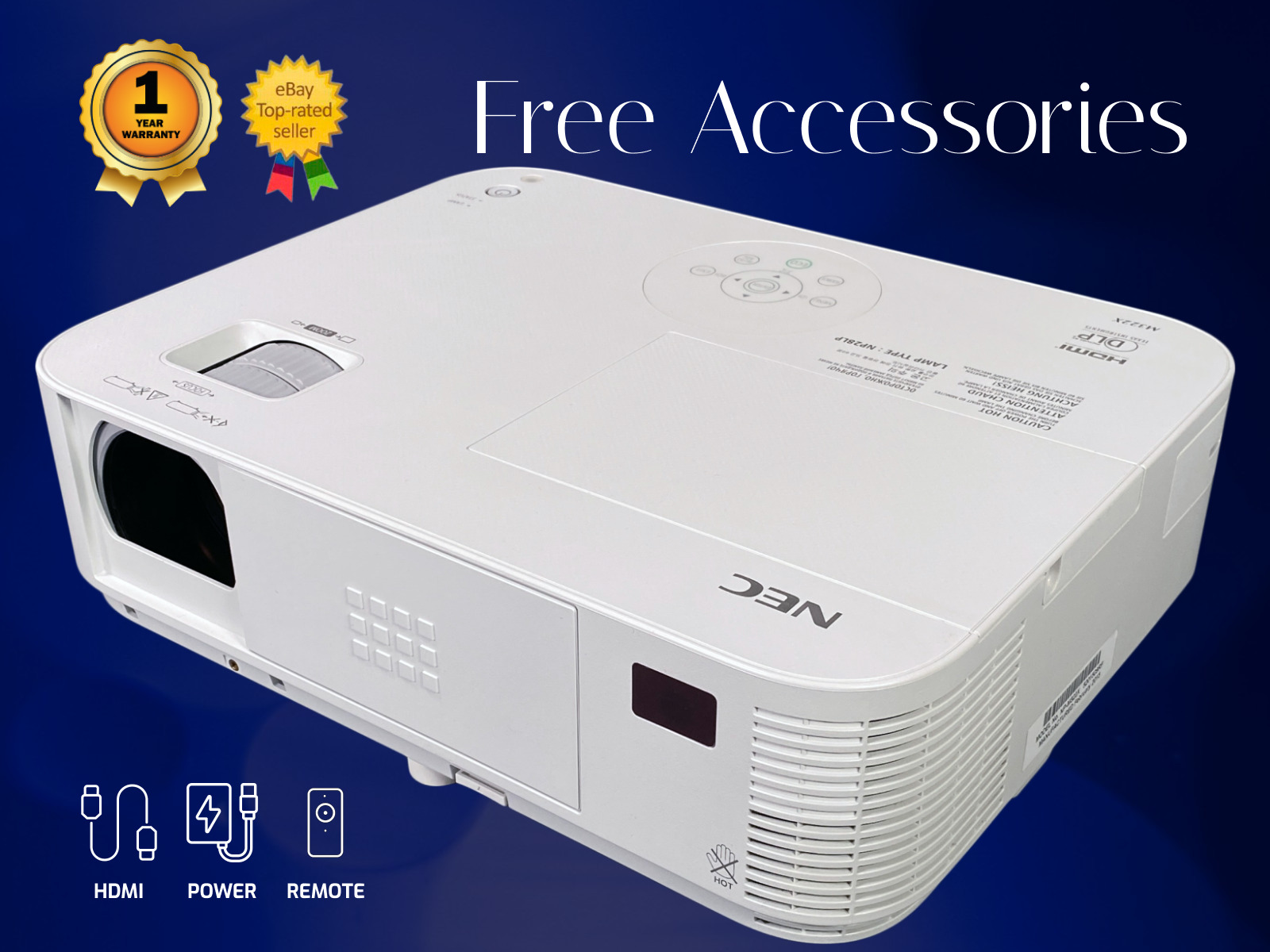 NEC NP110 Portable DLP Projector