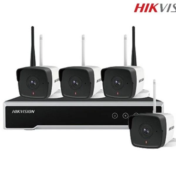 Hikvision 4-Channel 4MP WiFi Camera Kit