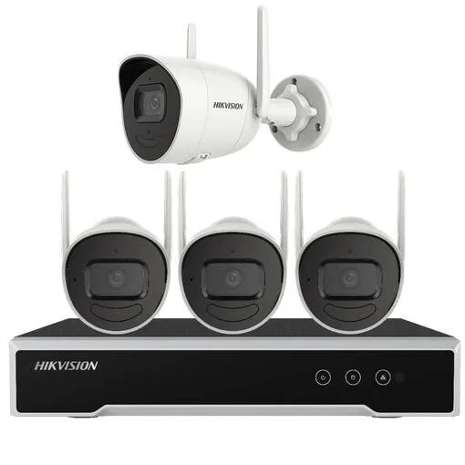 Hikvision 4-Channel 4MP WiFi Camera Kit