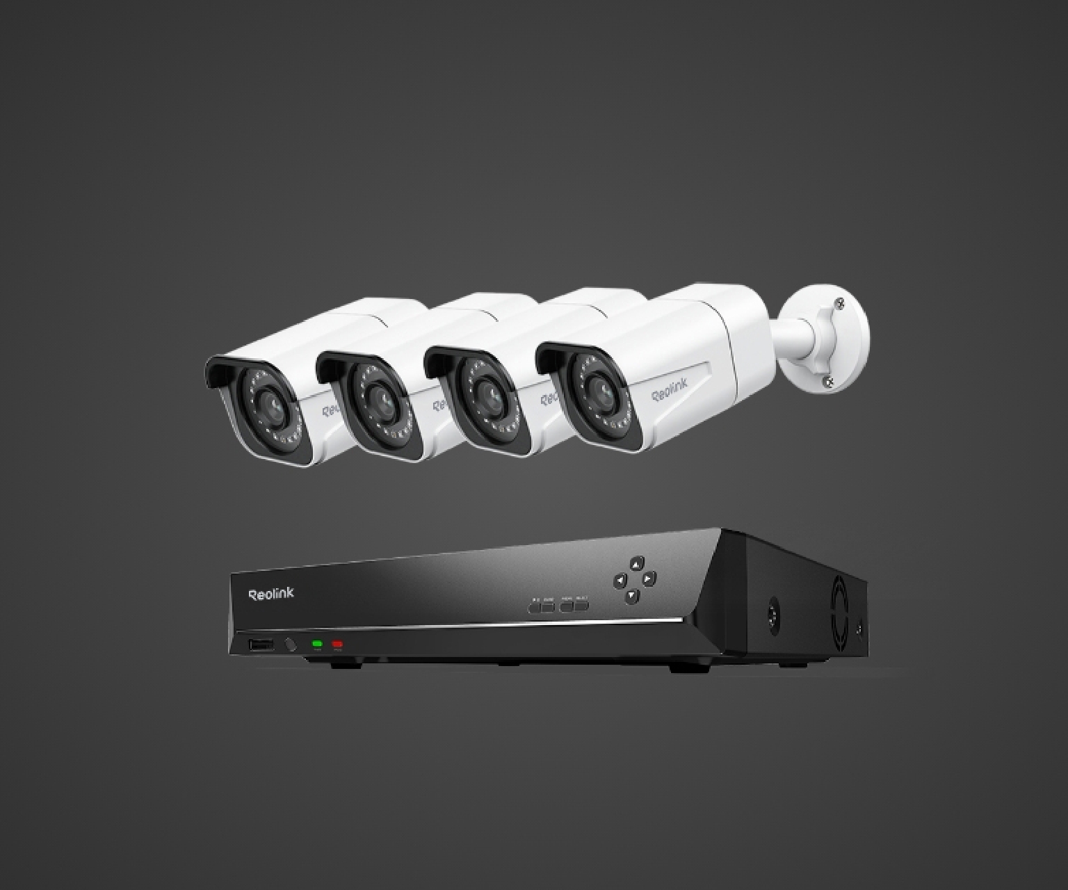 Reolink 8-Channel 4K PoE Camera Kit with 4 Bullet Cameras