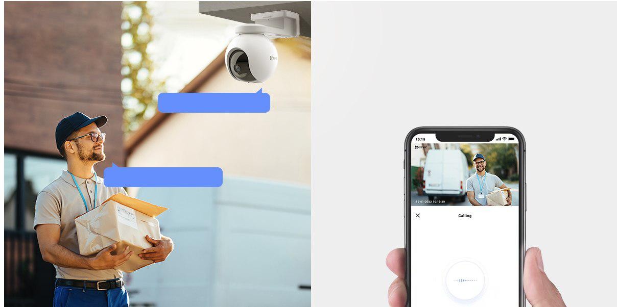 EZVIZ C6 2K+ Indoor Pan/Tilt WiFi Camera