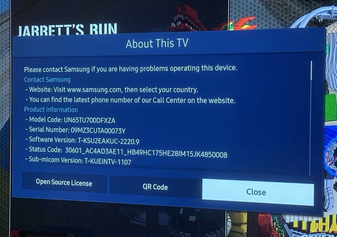 Samsung Crystal UHD DU7000 65″