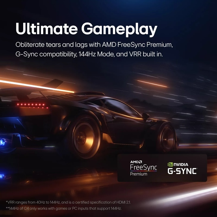 LG OLED evo C4 55″