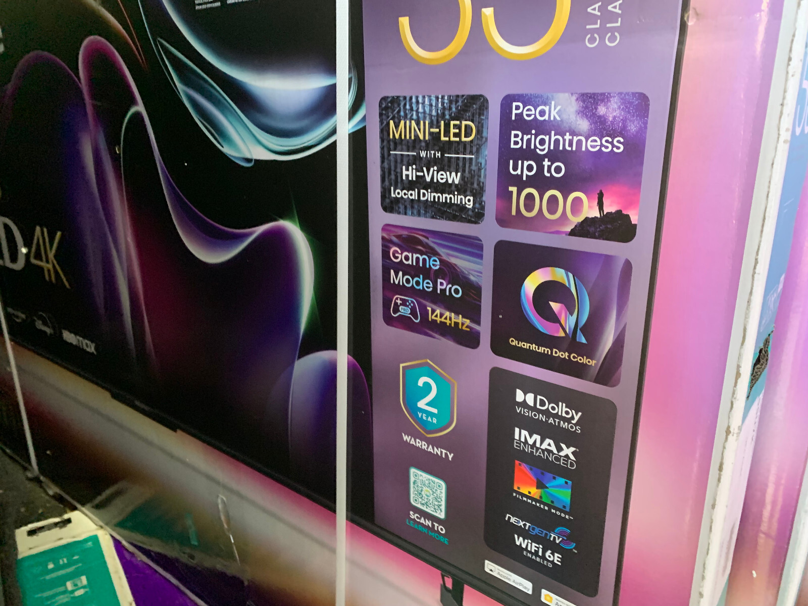 Hisense U7N 55″ ULED Mini LED