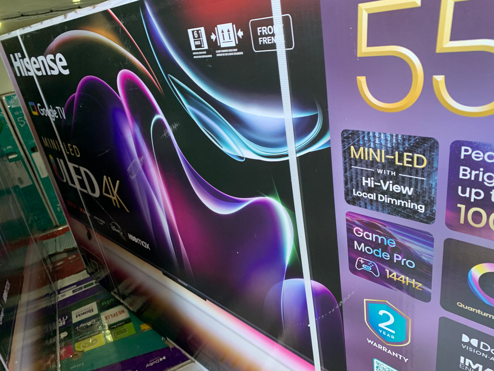 Hisense U7N 55″ ULED Mini LED