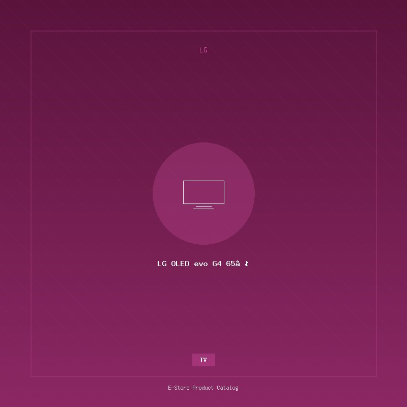 LG OLED evo G4 65″